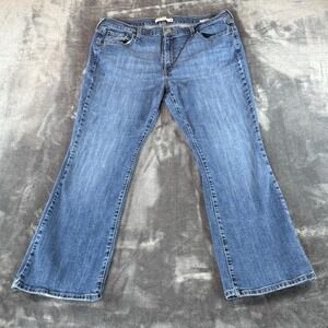 Levi's 515 Women's Jeans Bootcut Size 16 Short High Rise Medium Wash